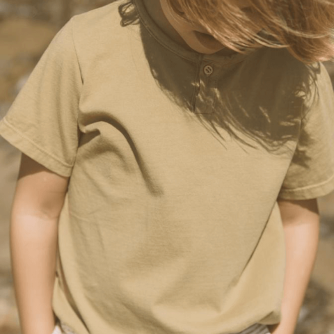 Henley Tee Kelp